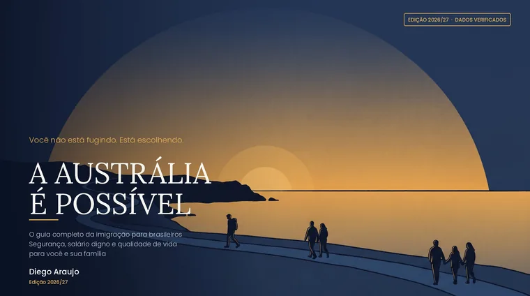Capa de A Austrália é Possível, edição 2026/27.